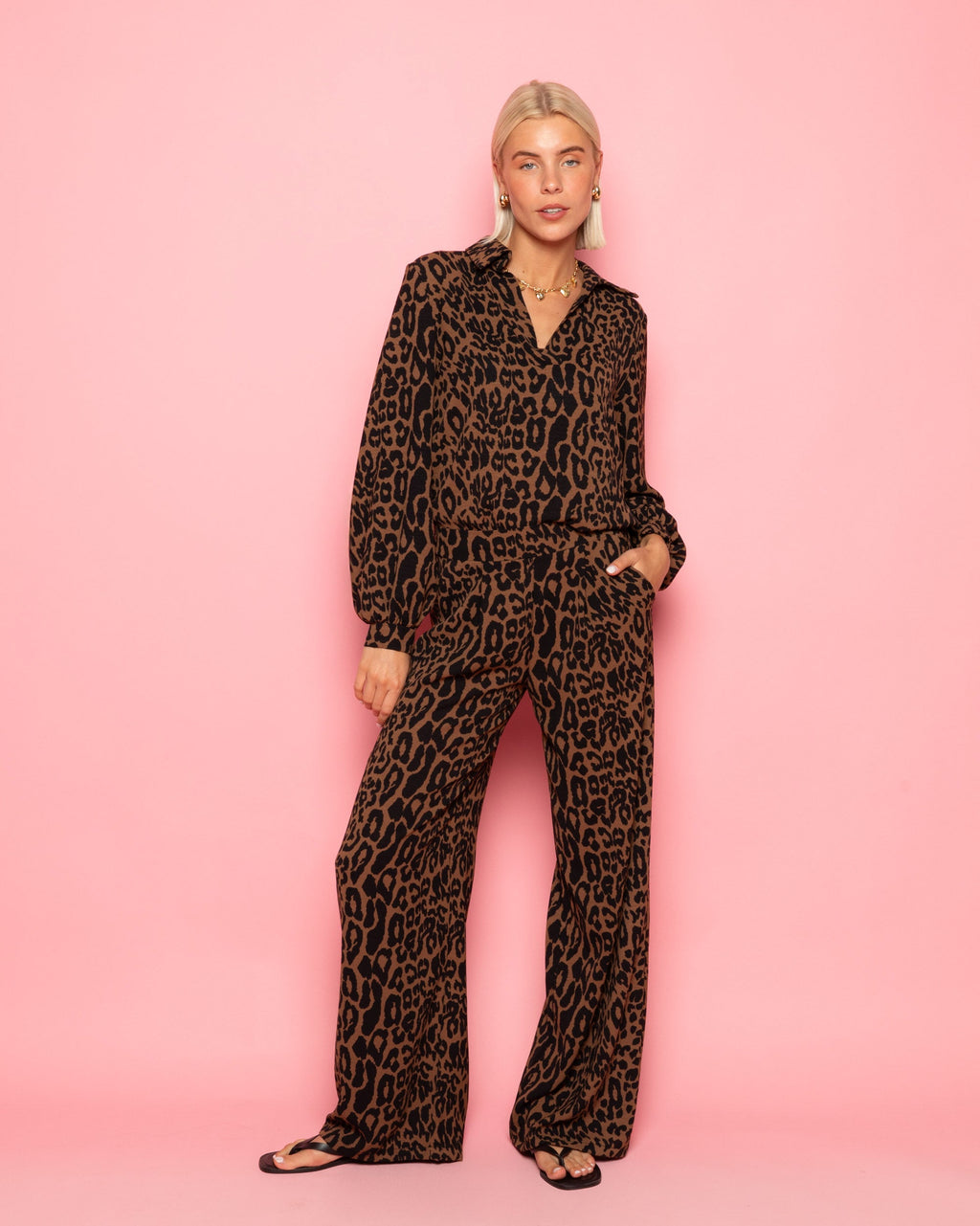 JULIE | Pantalon Leopardo