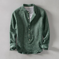 Kyoto | Camisa Henley de Estilo Minimalista