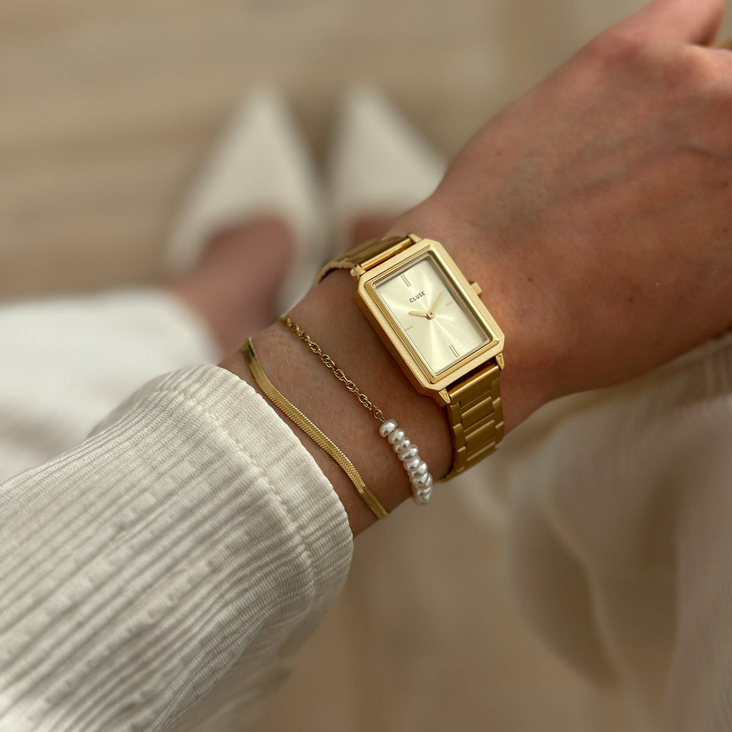 Essentielle | Pulsera Serpiente Dorada