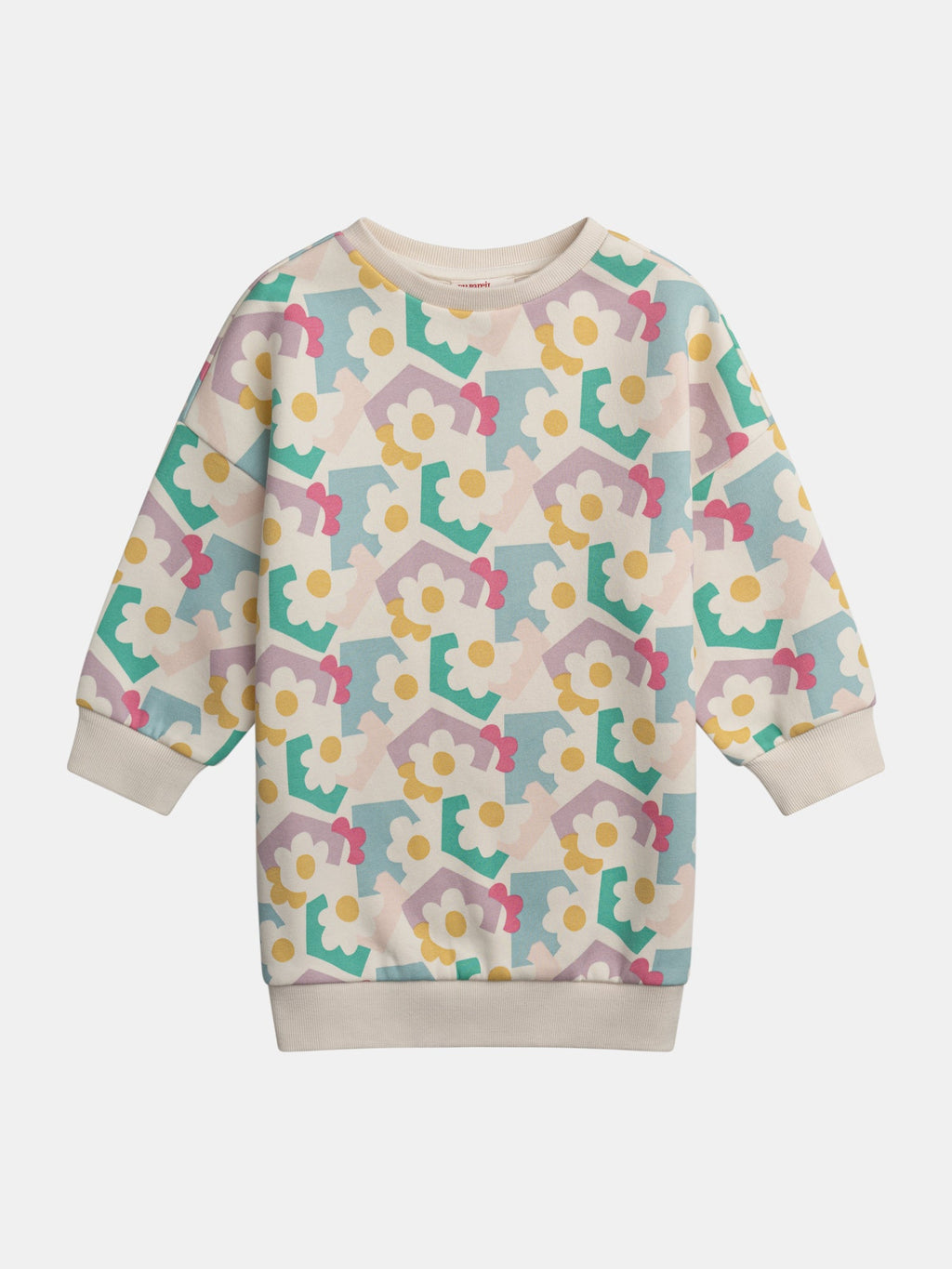 Vestido de Molletón Impreso para Chicas | Ideal para Jugar y Estar Cómoda Todo el el Día