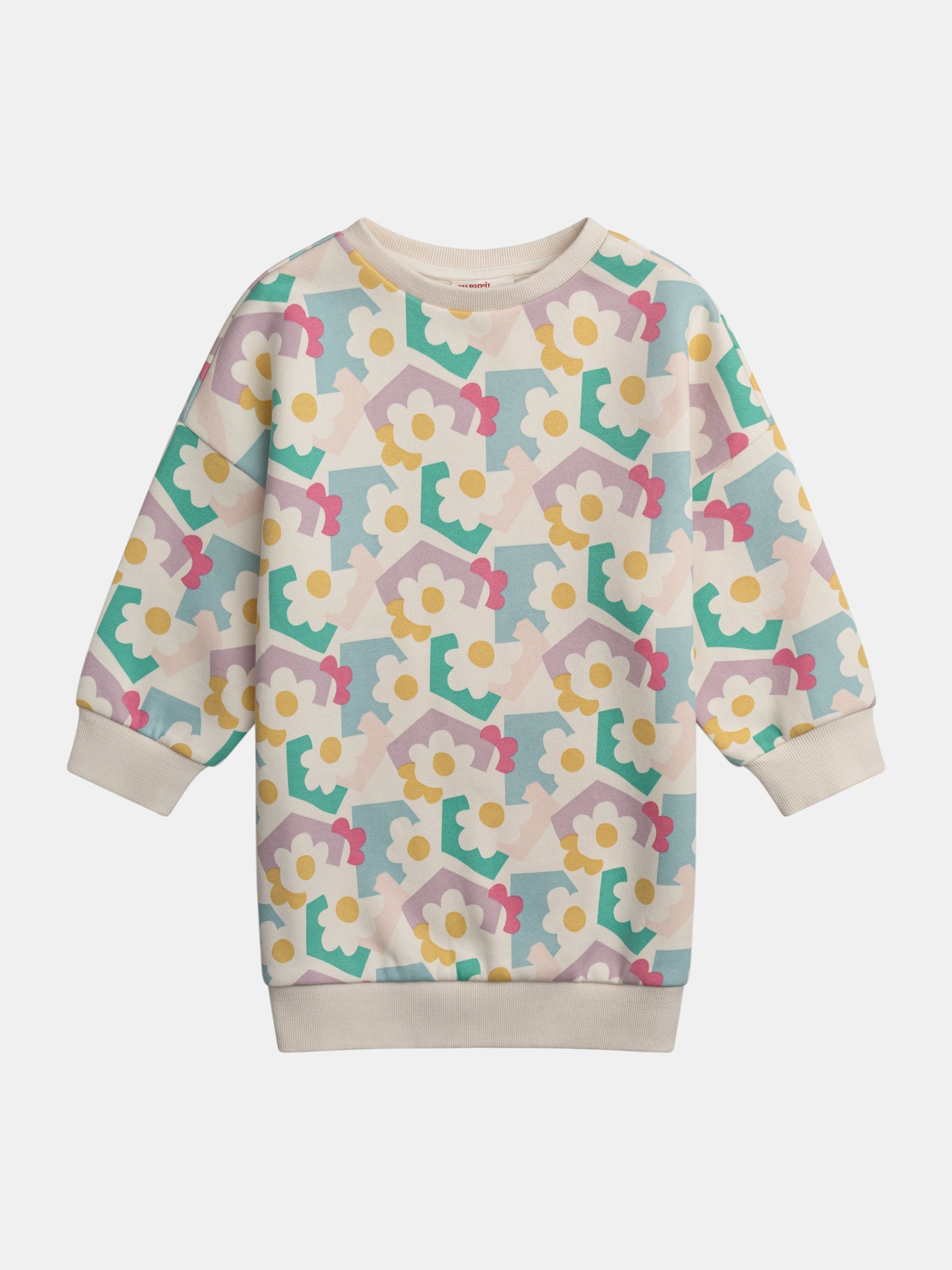 Vestido de Molletón Impreso para Chicas | Ideal para Jugar y Estar Cómoda Todo el el Día