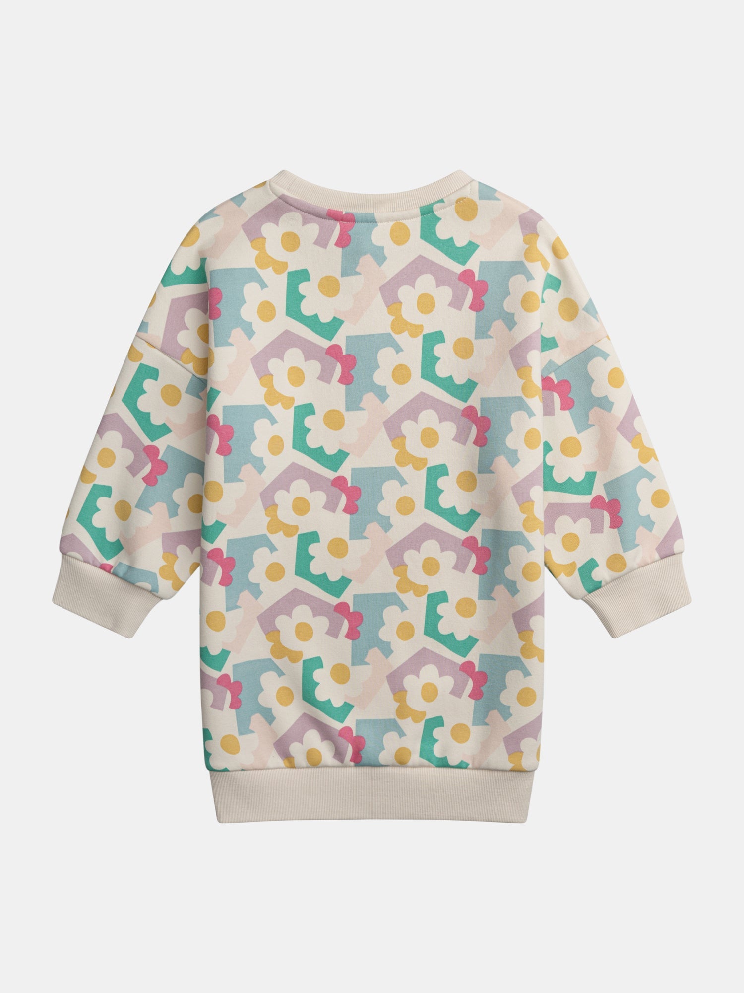 Vestido de Molletón Impreso para Chicas | Ideal para Jugar y Estar Cómoda Todo el el Día