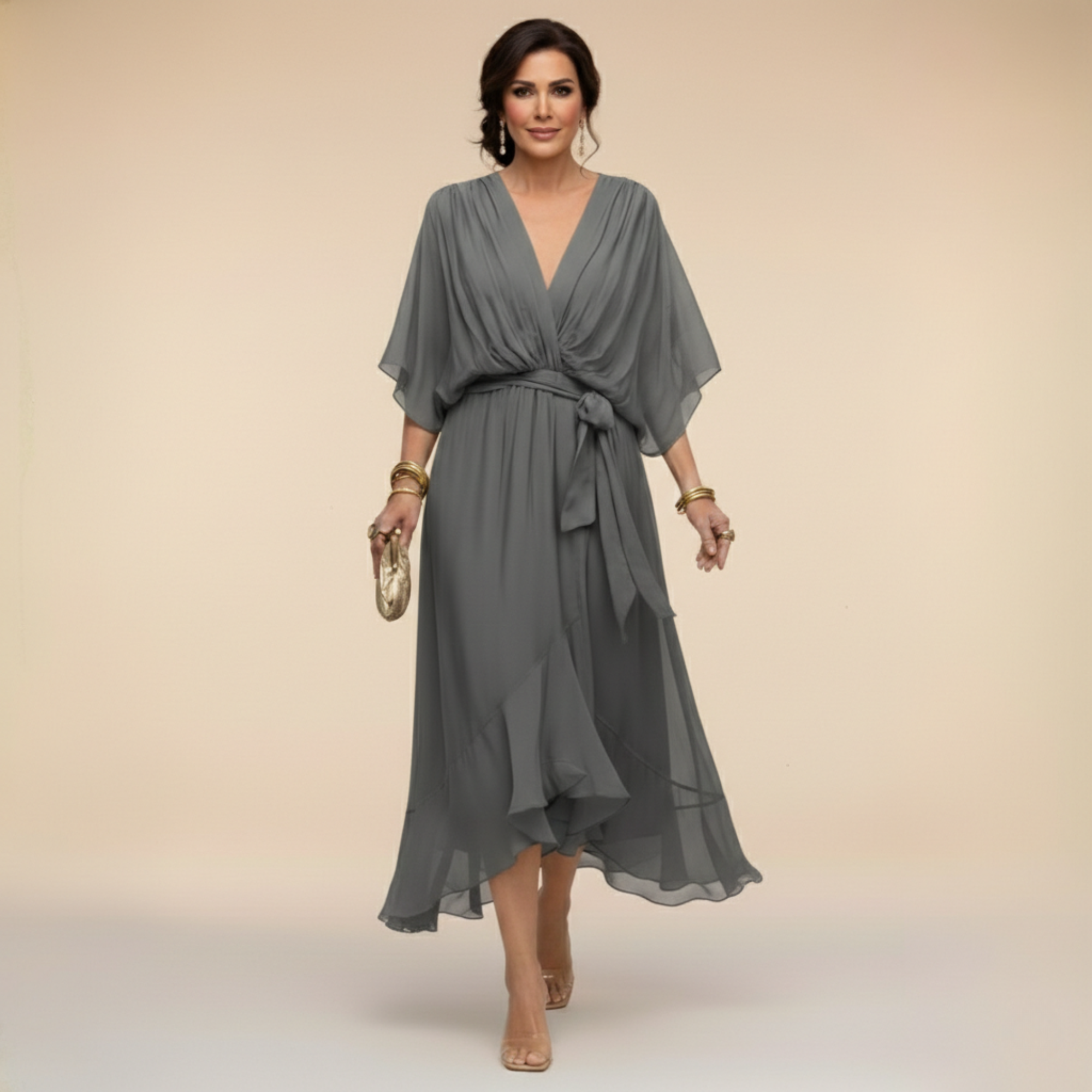 Monica | Vestido de gasa