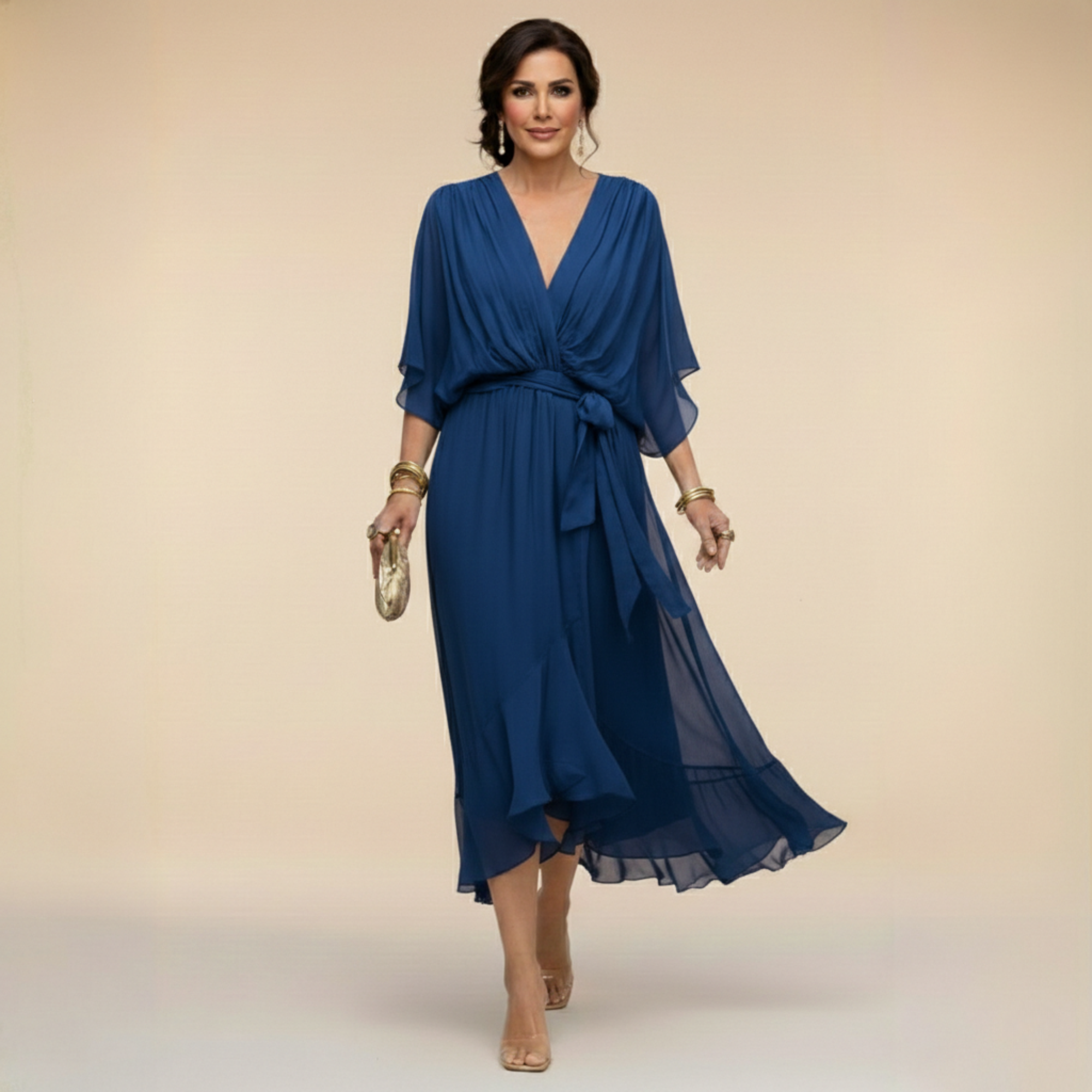 Monica | Vestido de gasa