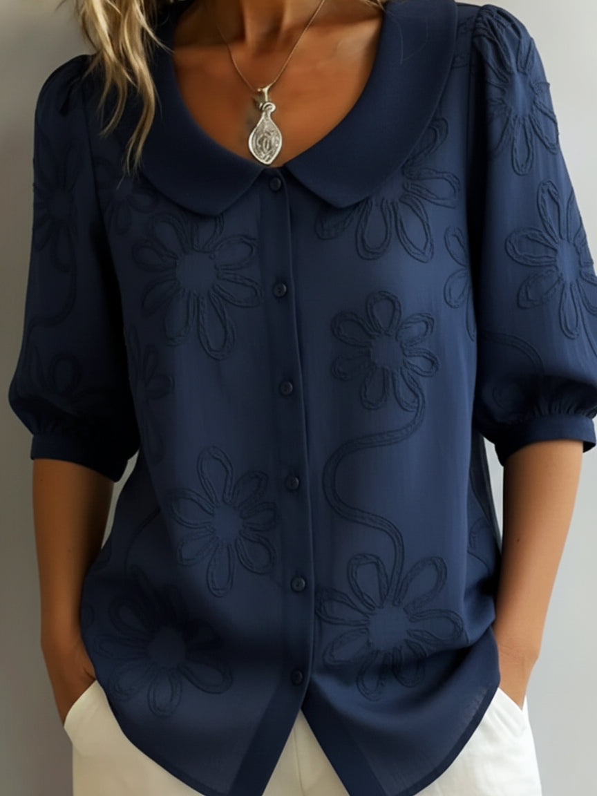 Blusa Floral Ligera | Suave, Fresquita y Perfecta para Lucir Radiante