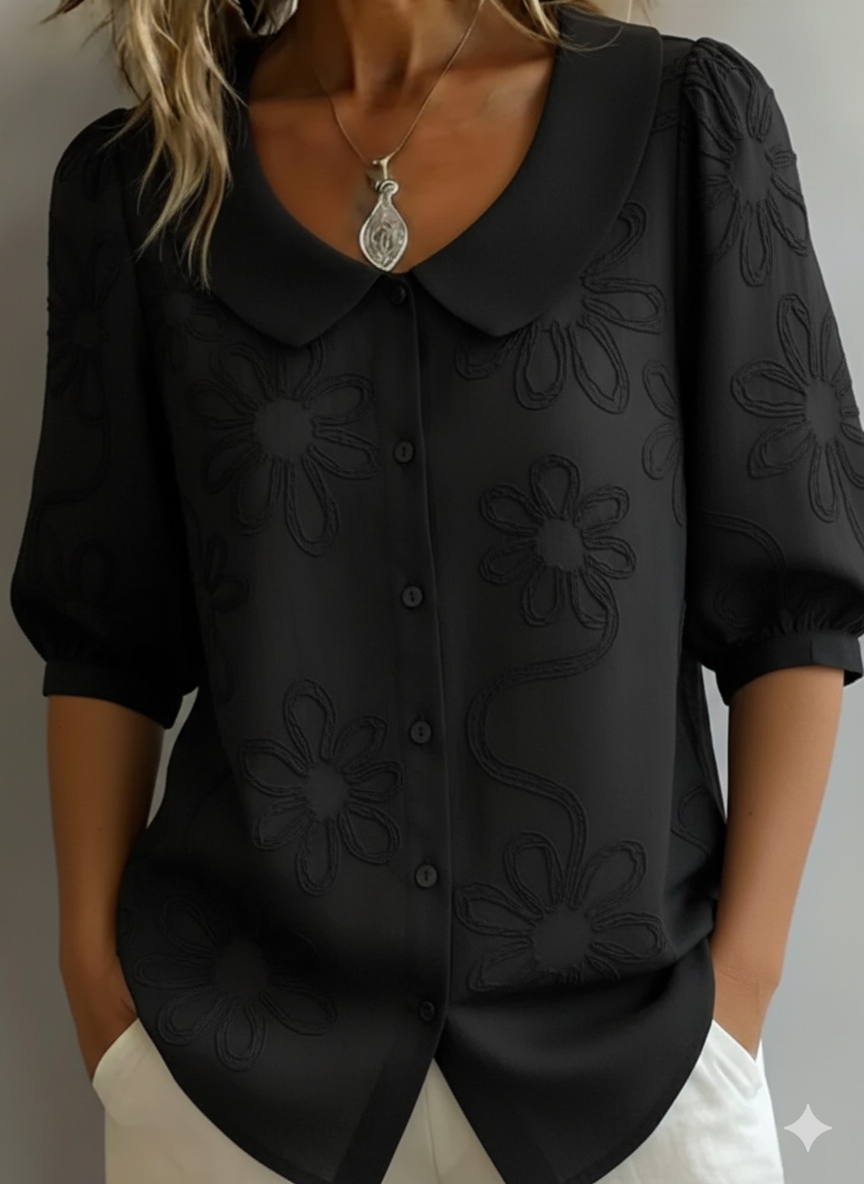 Blusa Floral Ligera | Suave, Fresquita y Perfecta para Lucir Radiante