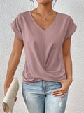 Cleo | Camiseta informal con escote corazón