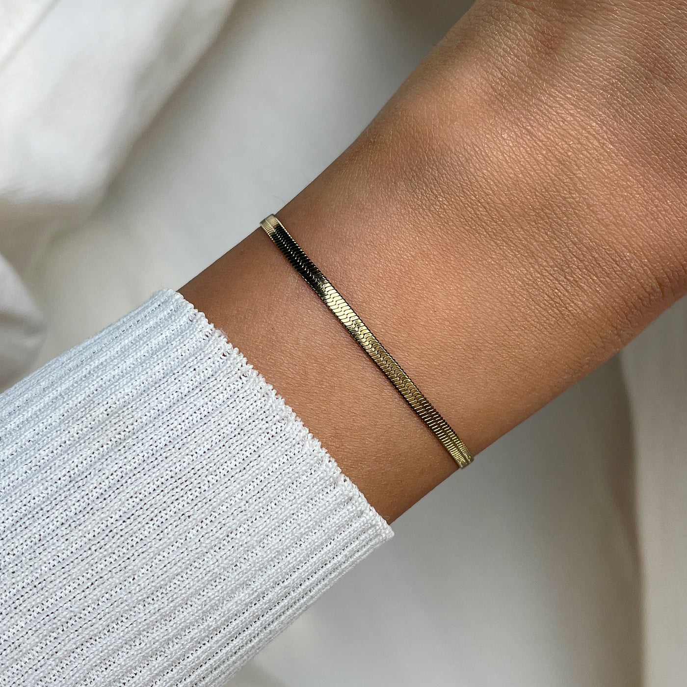 Essentielle | Pulsera Serpiente Dorada
