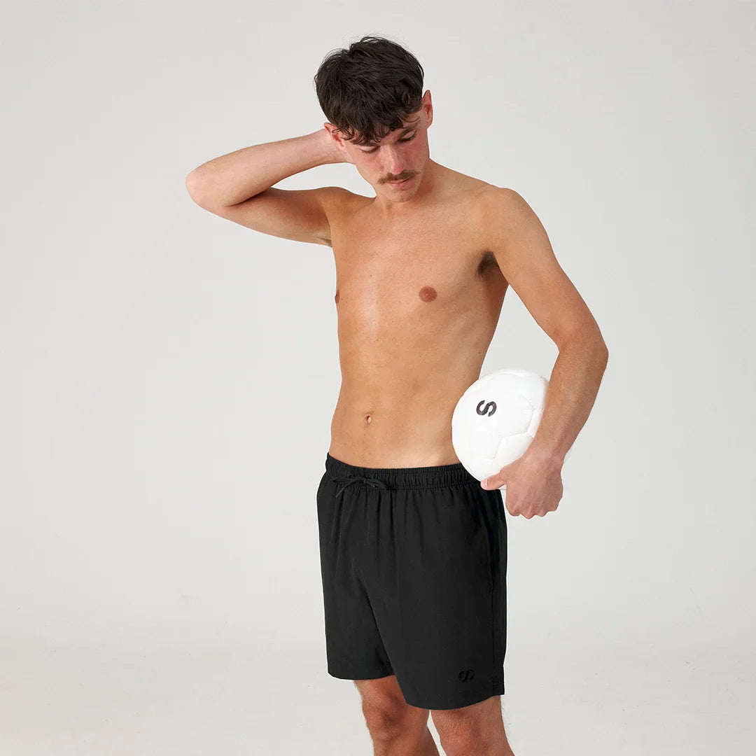 Malta | Short de baño con bolsillos y diseño atemporal