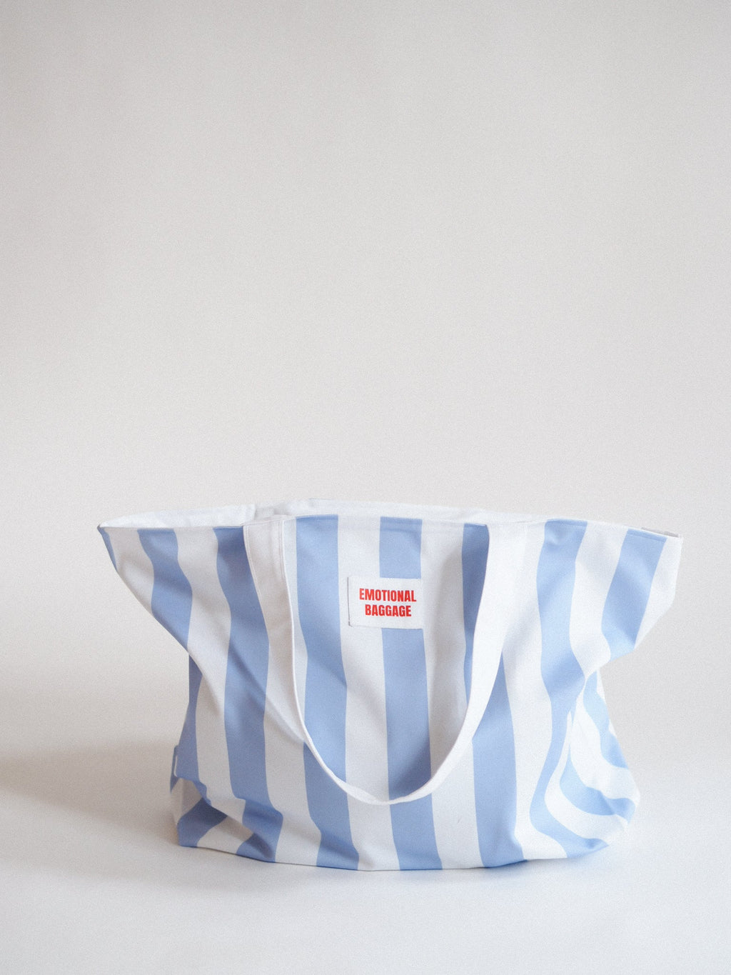 Rayas | Bolso de Fin de Semana Azul Claro