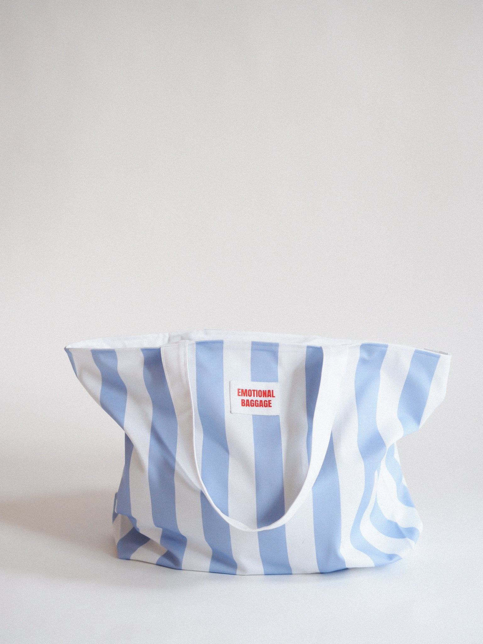 Rayas | Bolso de Fin de Semana Azul Claro