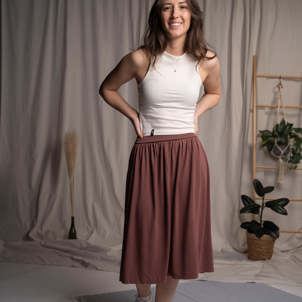 Velipa | Falda Midi de Movimiento y Estilo