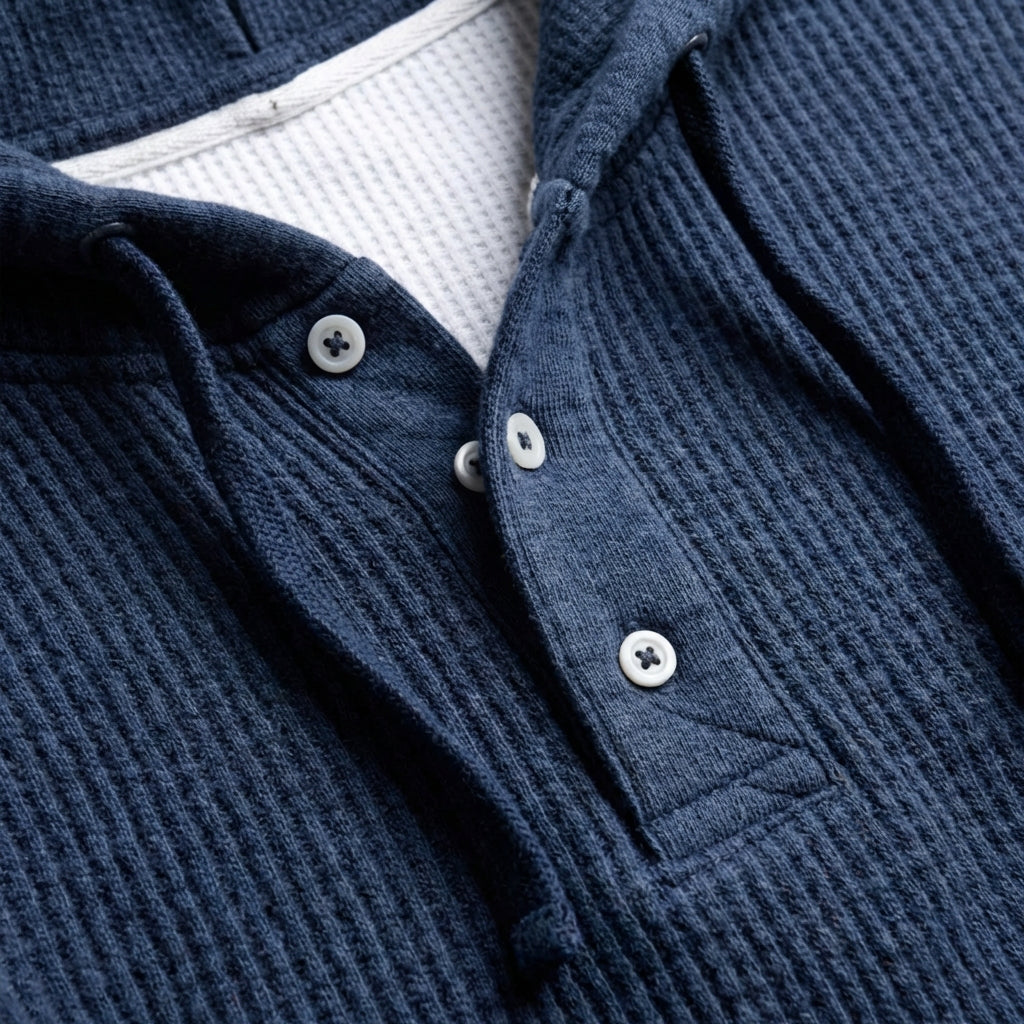 Cárter | Sudadera Waffle de Estilo Atemporal