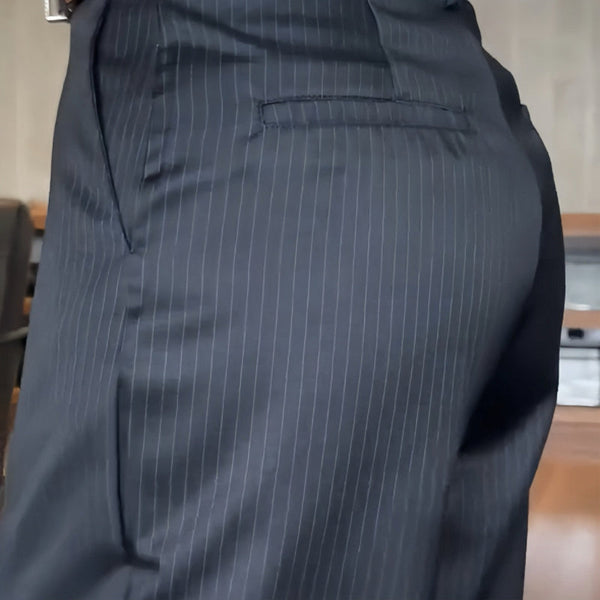 MATHILDA | ELEGANTE, Pantalones que realzan la figura con rayas